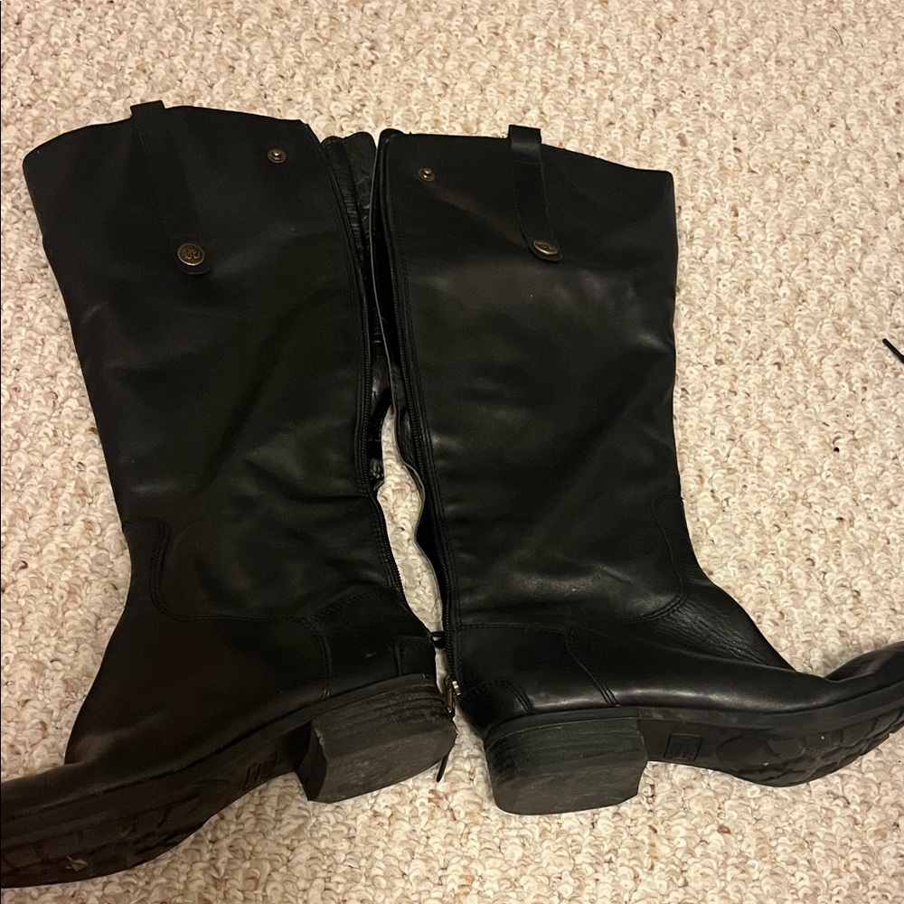 Sam Edelman Black Over the Knee Boots